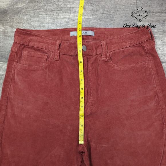 Joe's Jeans High Rise Brick Corduroy Pants Size 31 (12) - Picture 4 of 6